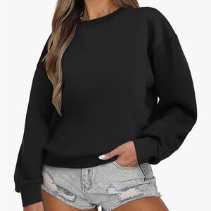 Black Crewneck Sweatshirt